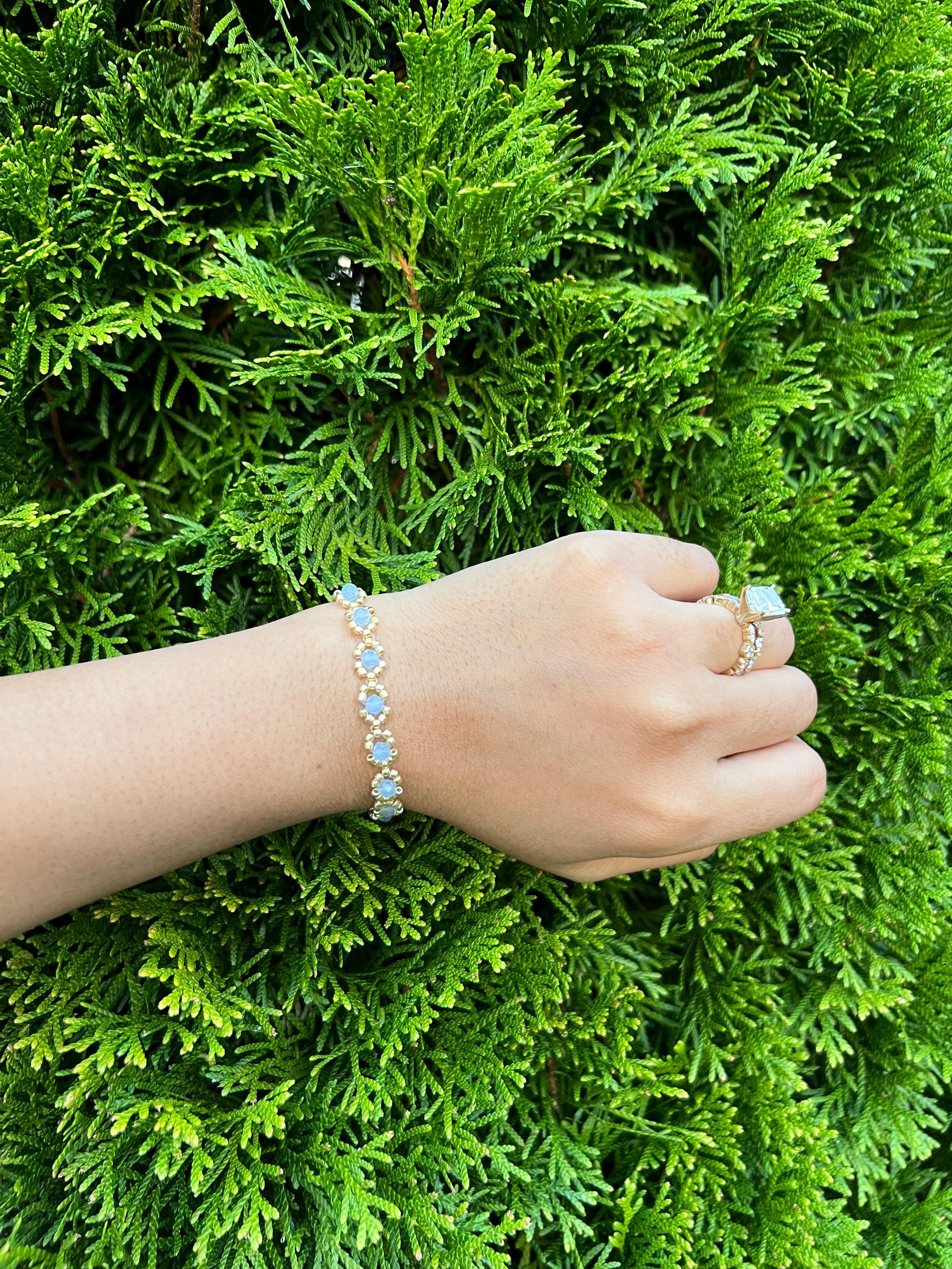 Custom beaded bracelet request