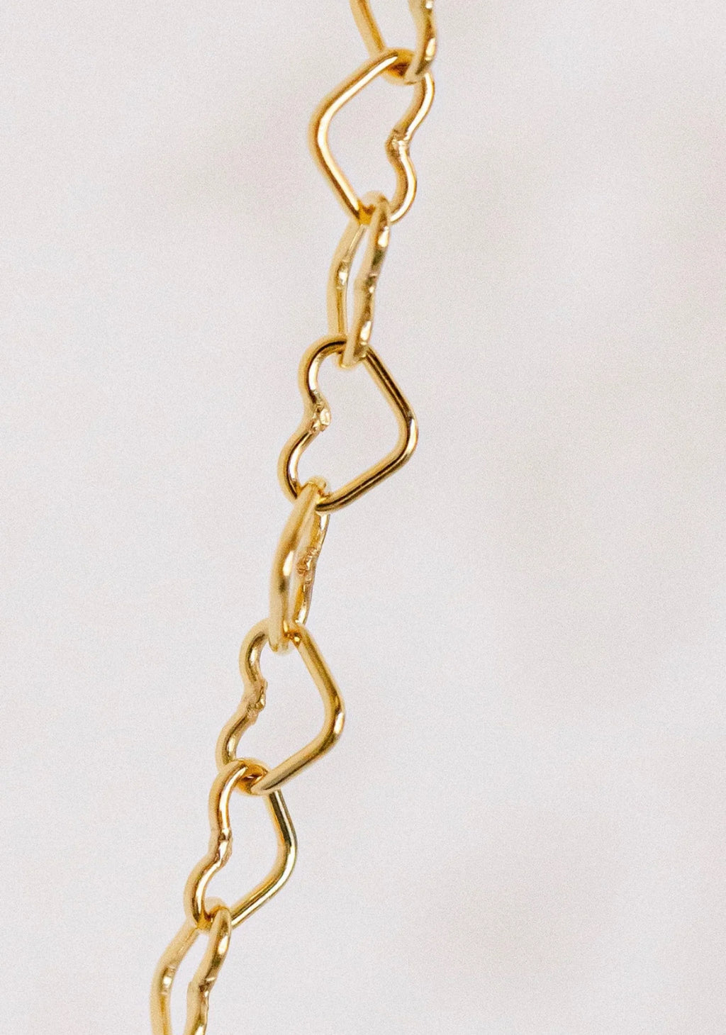 Gold filled heart chain Custom Bracelet/Anklet/Necklace