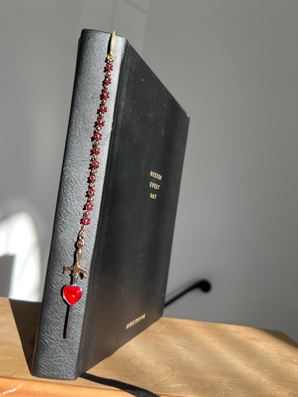 Fantasy Bookmark with Daisy and sword