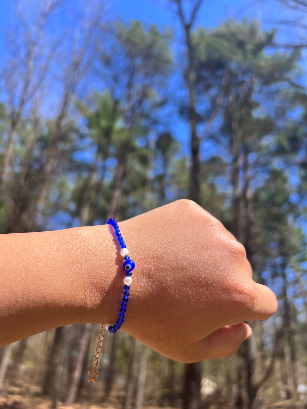 Evil eye bracelet