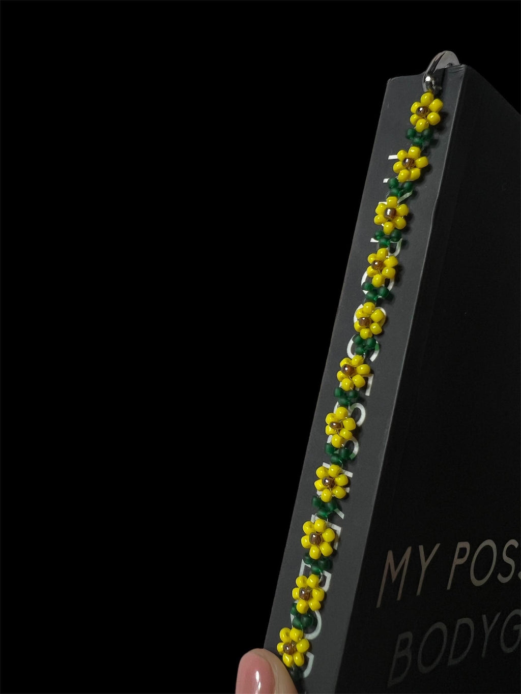 Sunflower Beaded bookmark