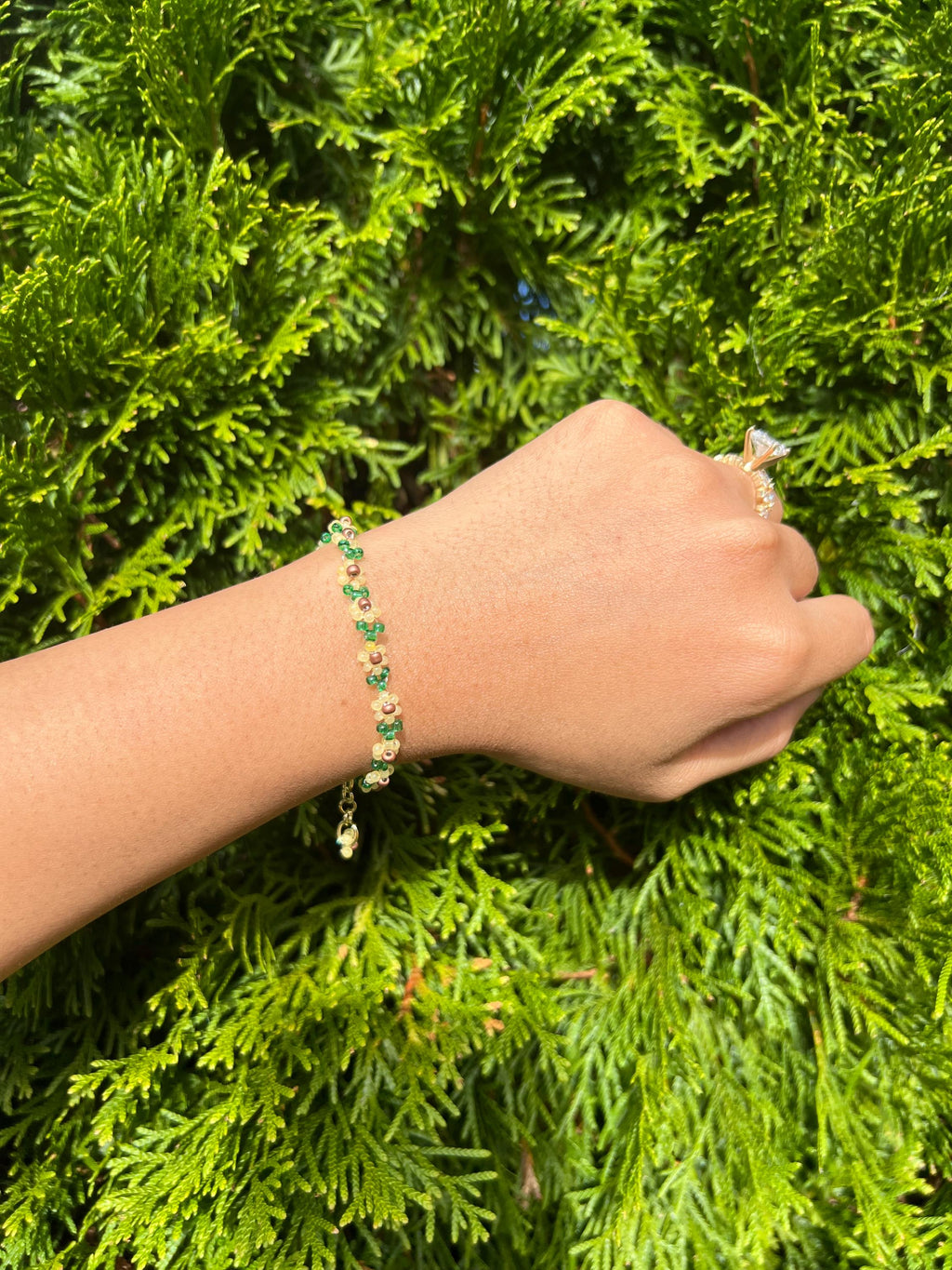 Sunflower Beaded Bracelets