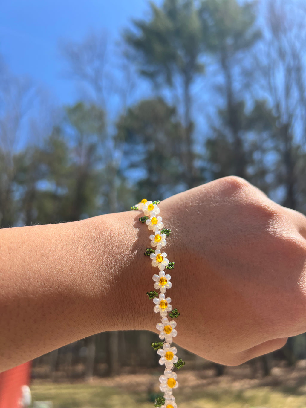 Daisy bracelet
