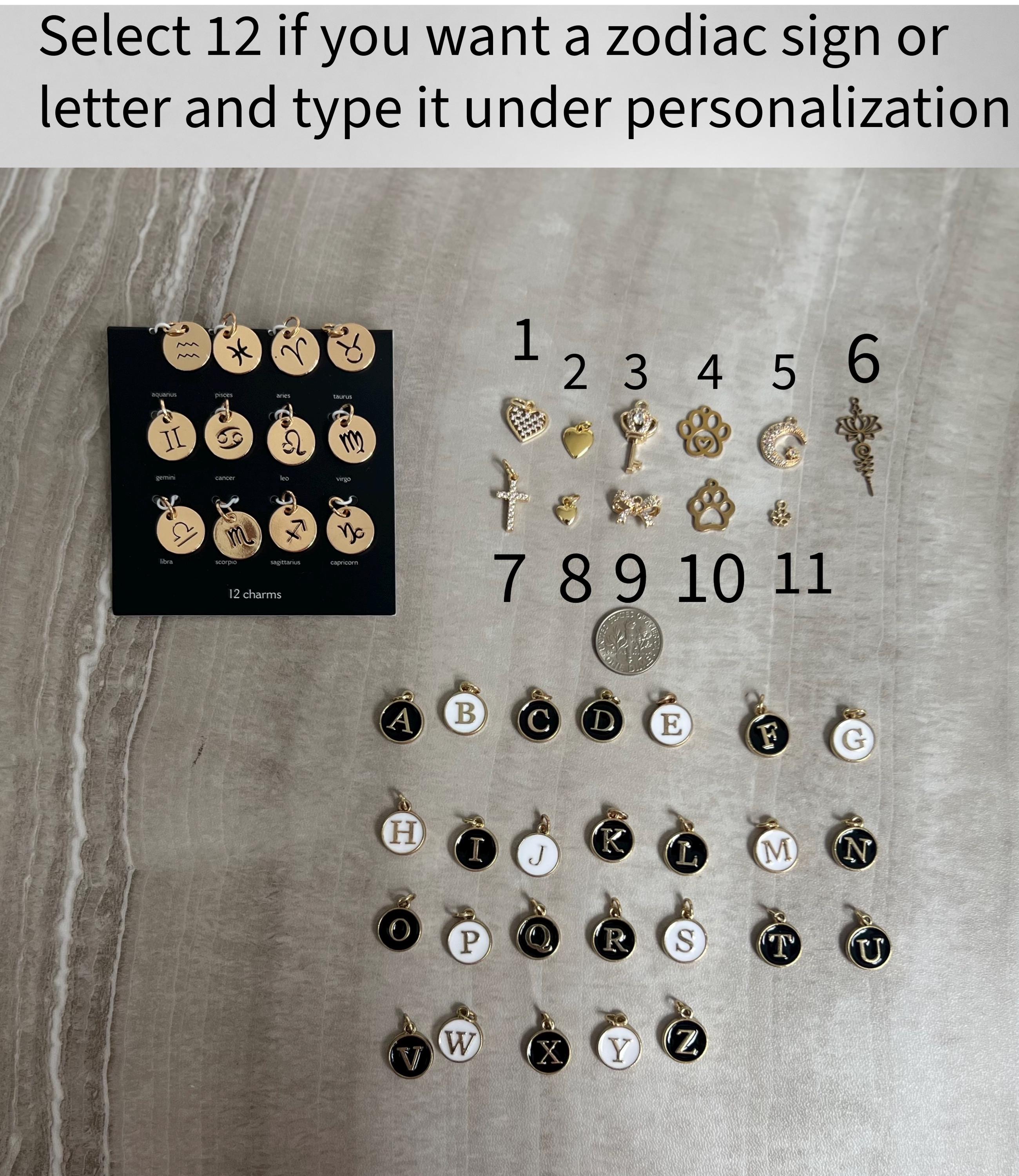 Pink Beaded Bracelet with charm option