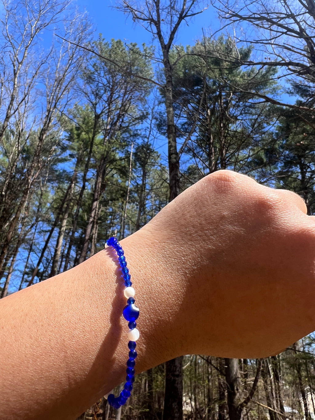 Evil eye bracelet