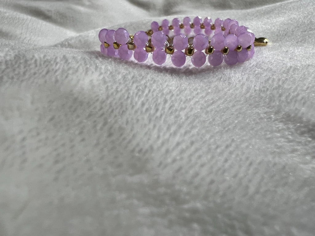 Purple Beaded Bracelet,