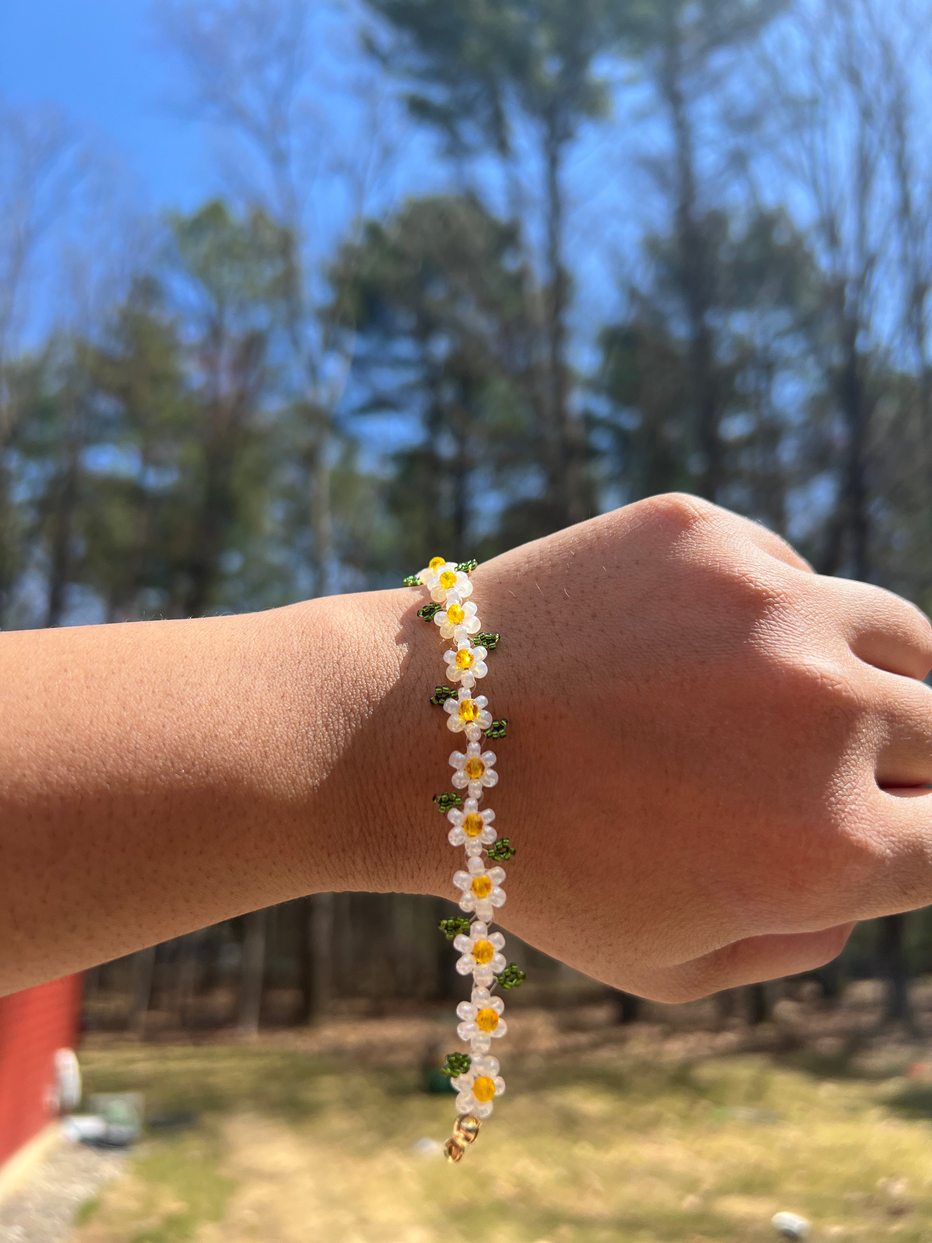 Daisy bracelet