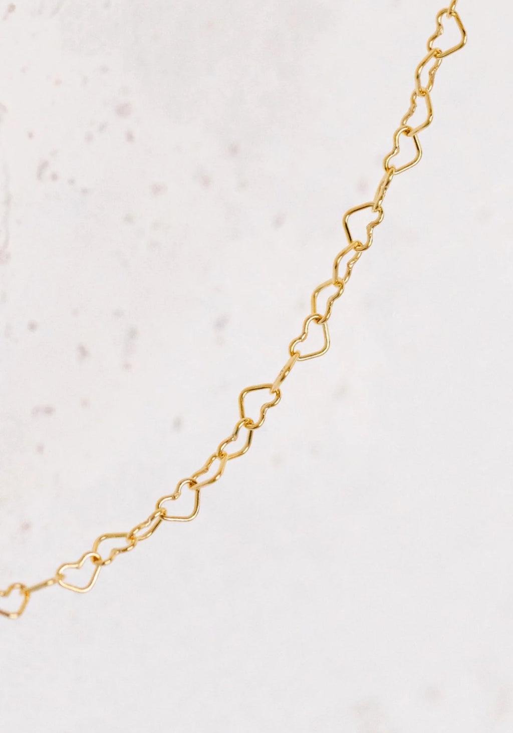 Gold filled heart chain Custom Bracelet/Anklet/Necklace