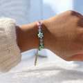 Pastel daisy bracelet