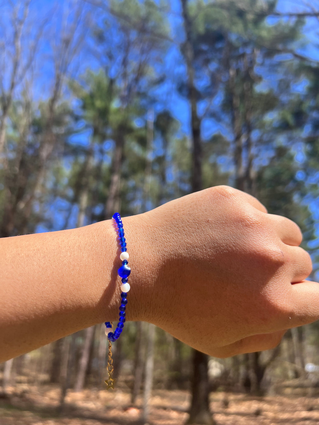 Evil eye bracelet