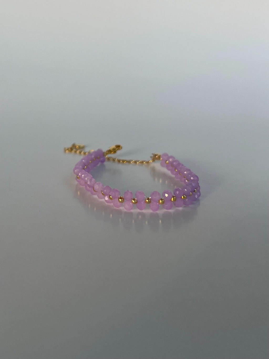 Purple Beaded Bracelet,