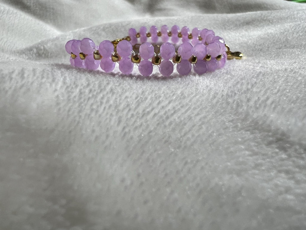 Purple Beaded Bracelet,