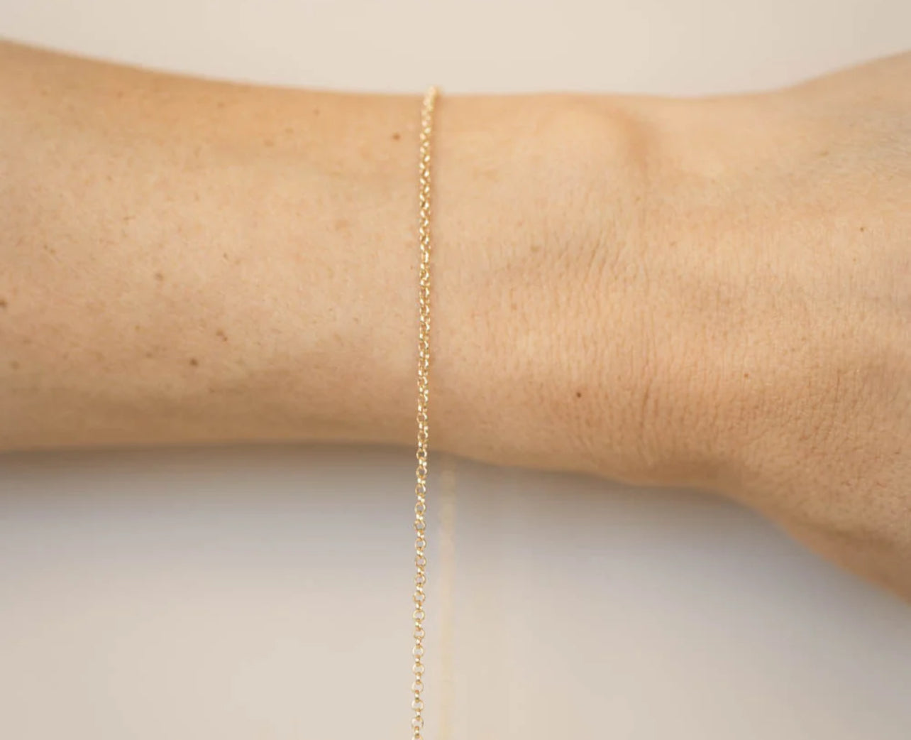 Gold filled xs Rolo chain Custom Bracelet/Anklet/Necklace