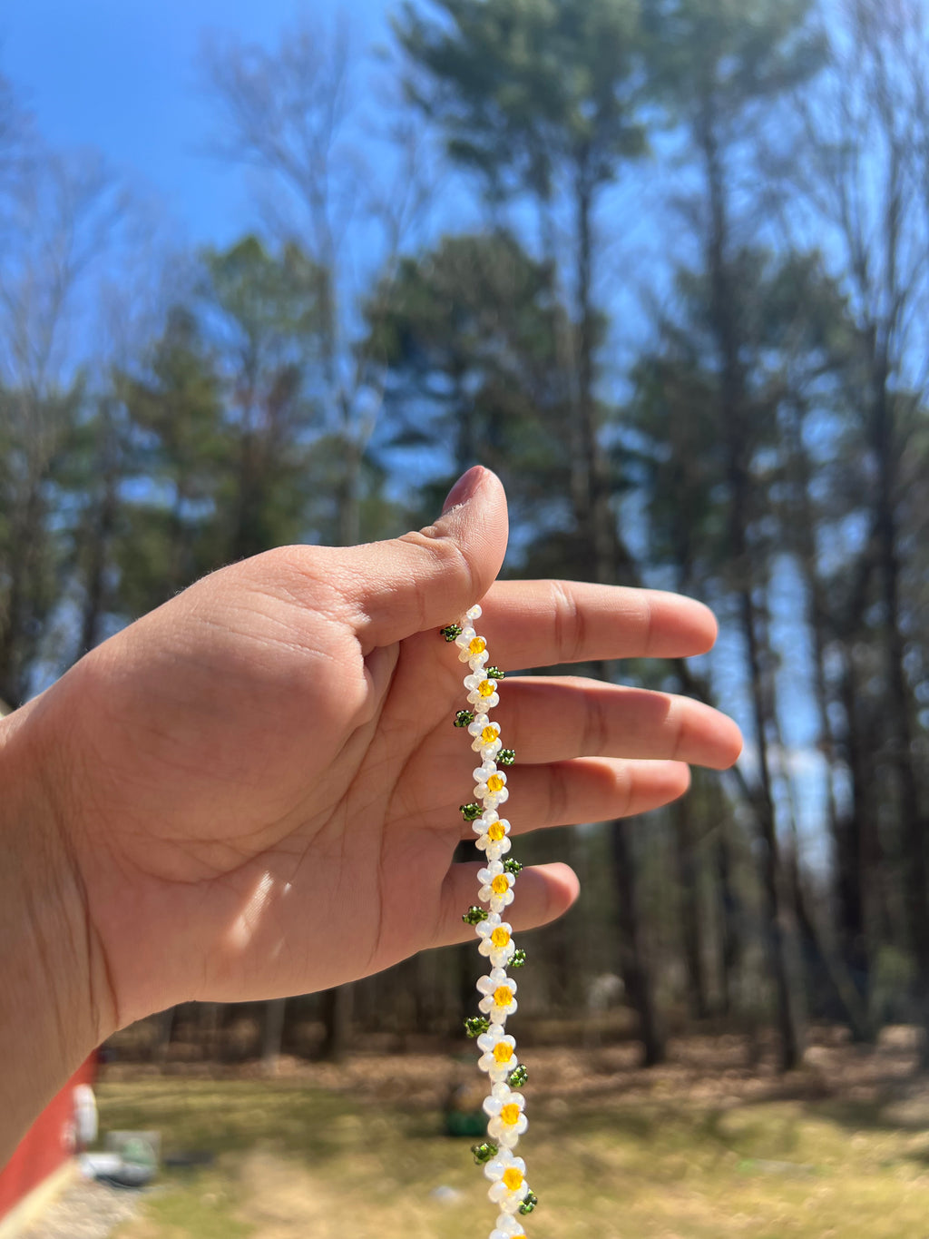 Daisy bracelet