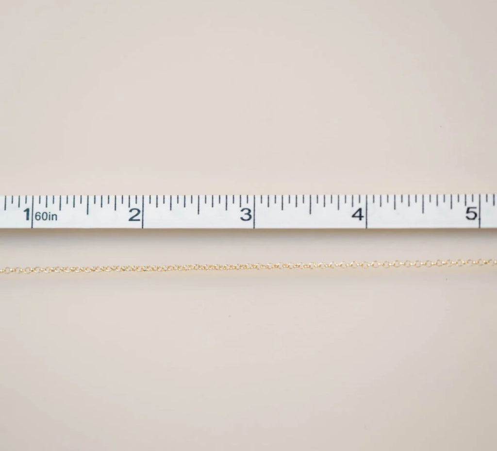 Gold filled xs Rolo chain Custom Bracelet/Anklet/Necklace