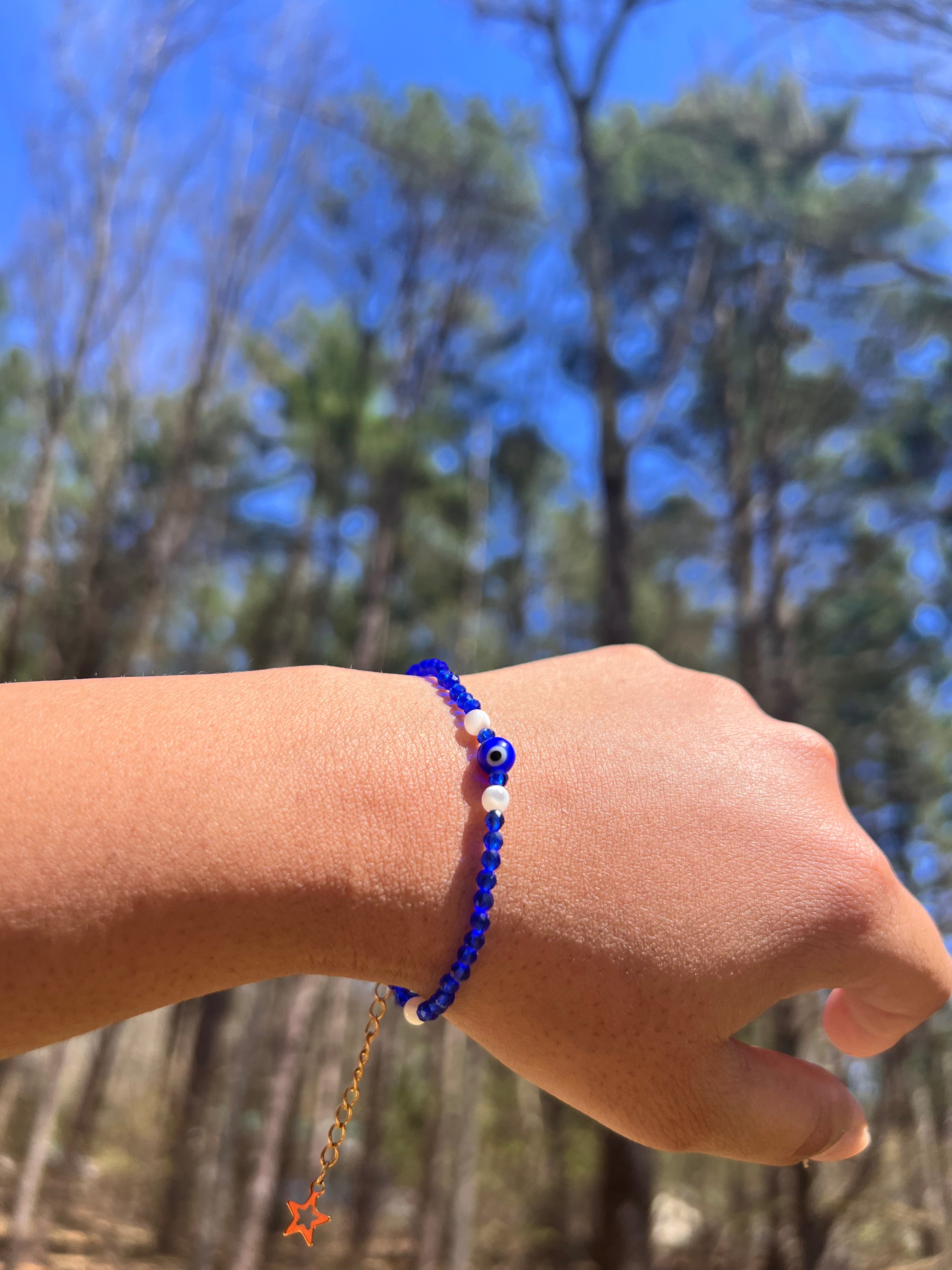 Evil eye bracelet