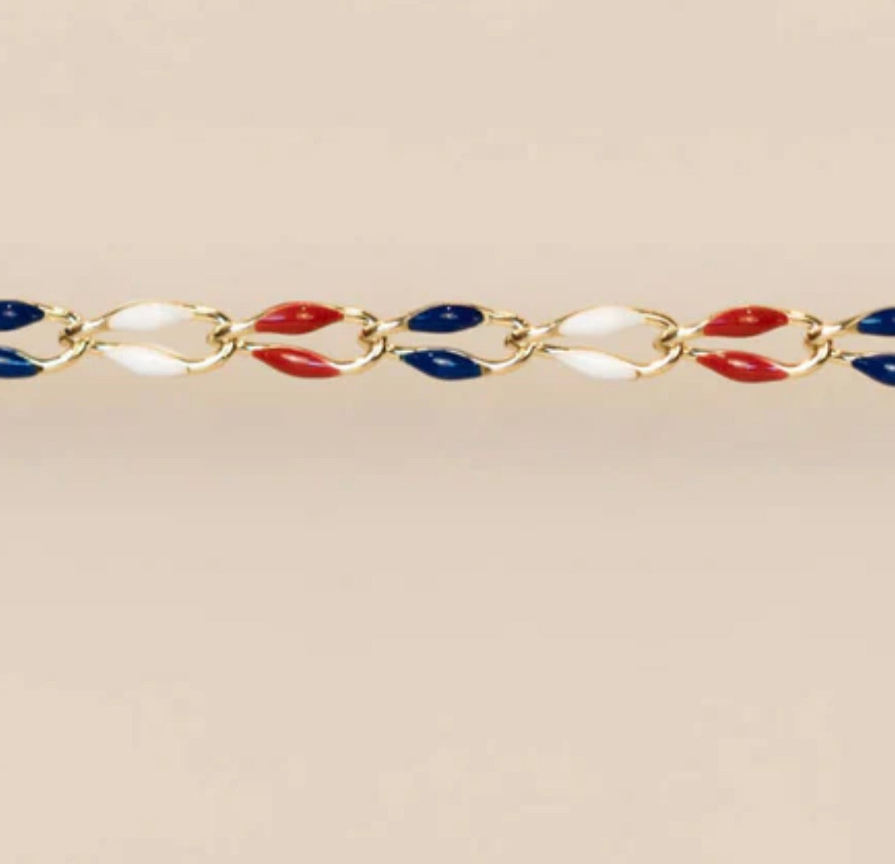 Lynn red white and blue