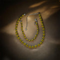 2pcs sunflower set necklace and bracelet