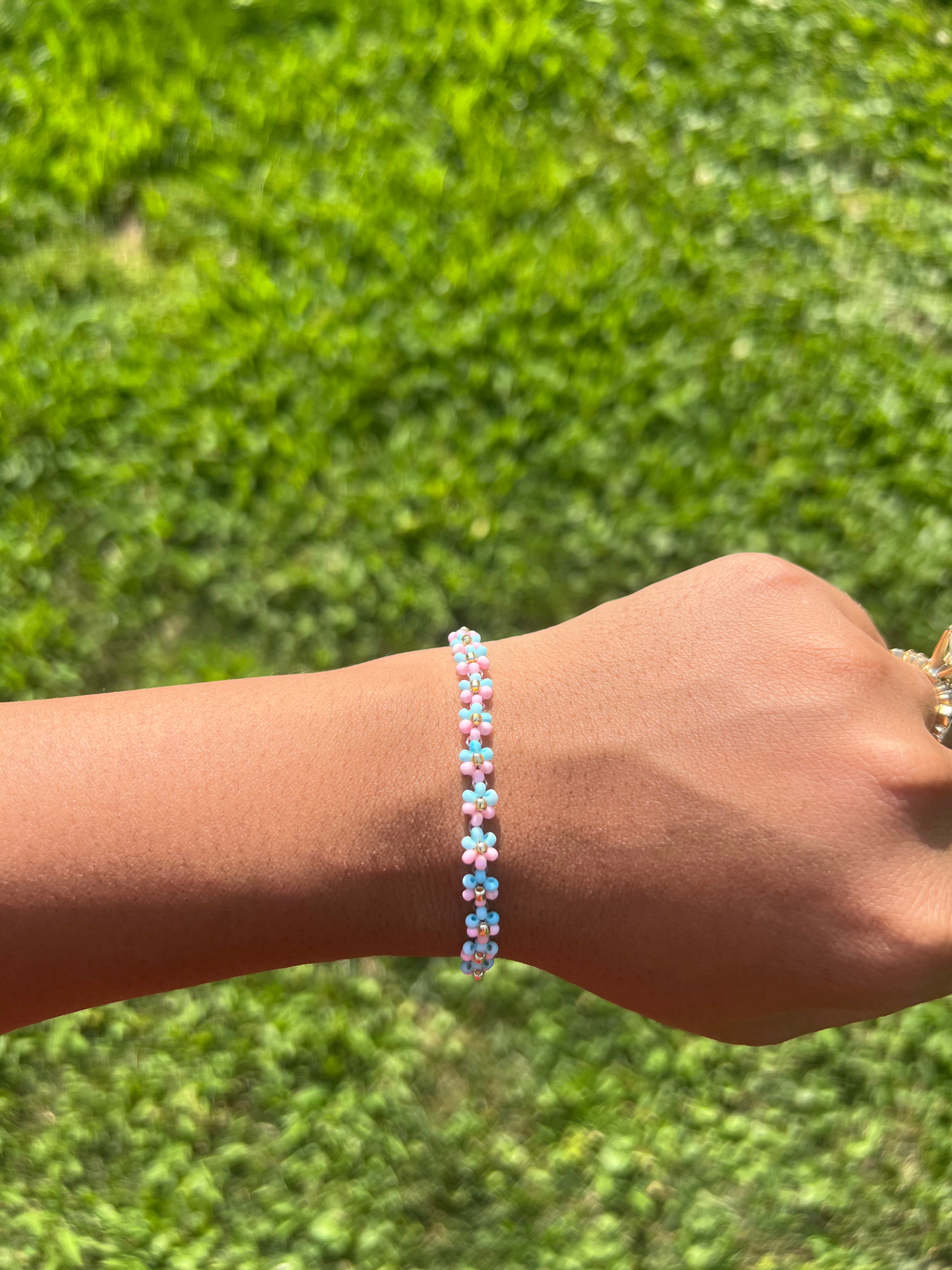 Cotton candy bracelet