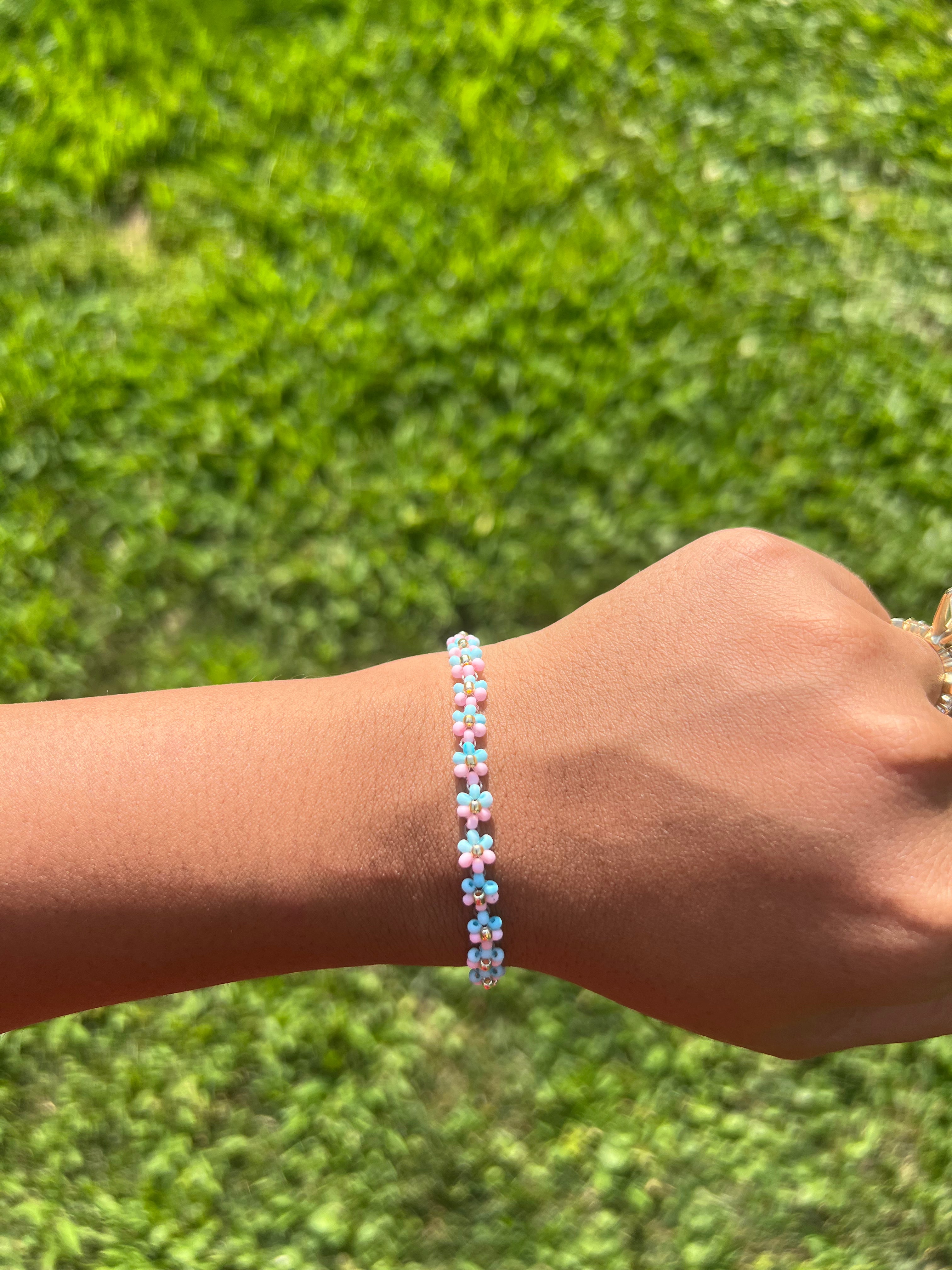 Cotton candy bracelet