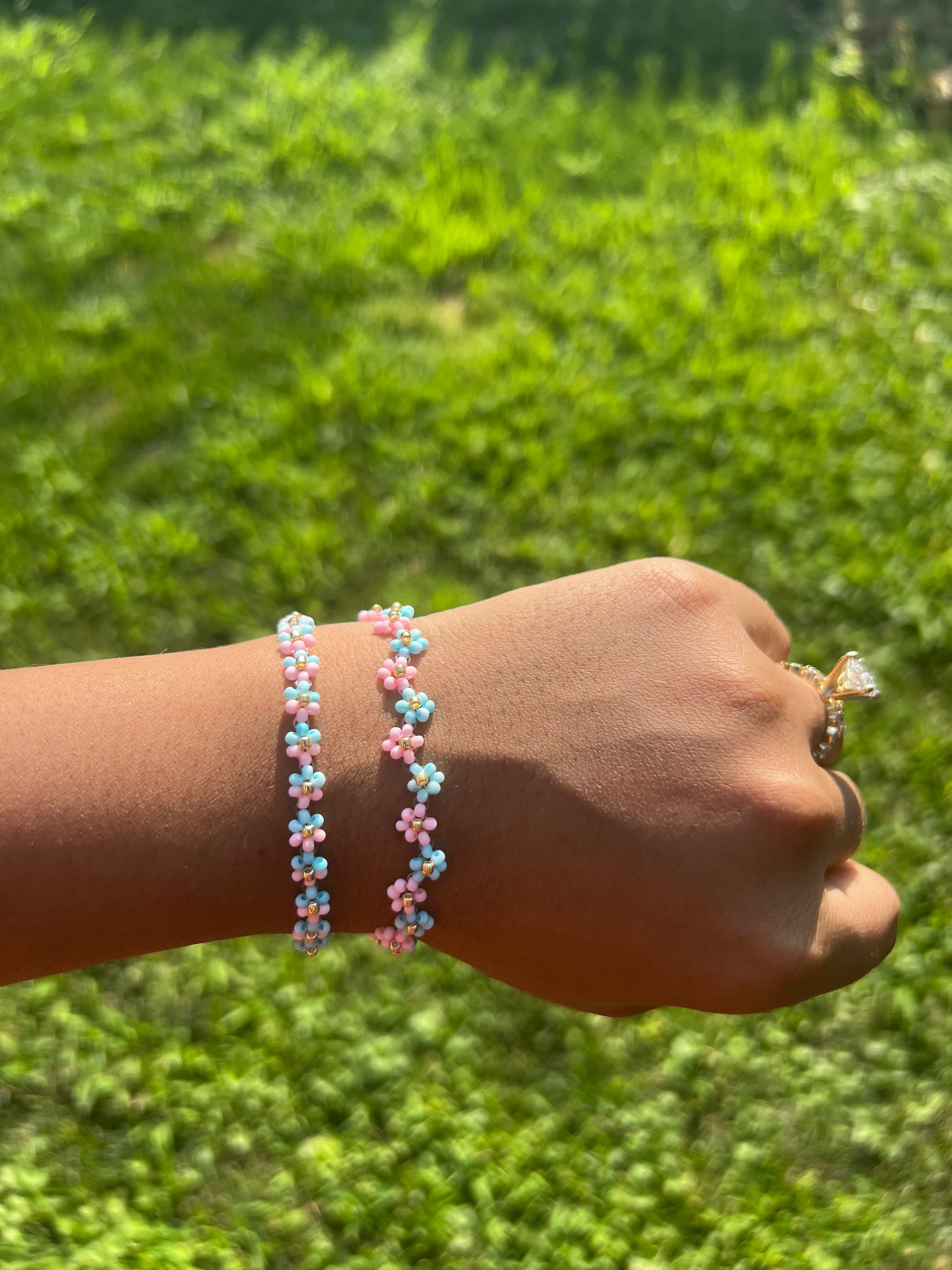 Cotton candy bracelet