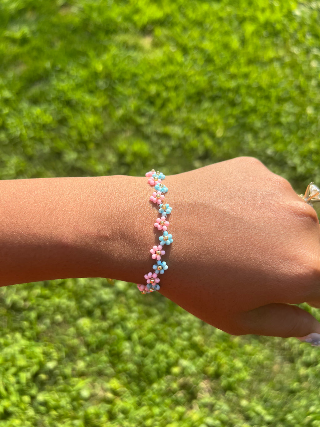Cotton candy bracelet