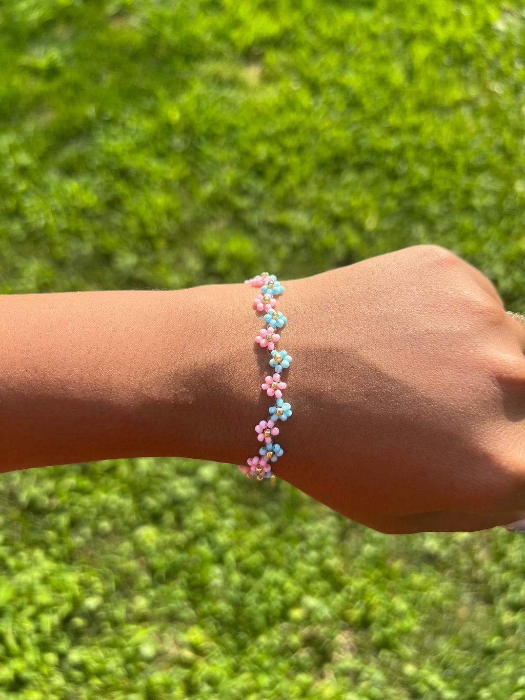 Cotton candy bracelet