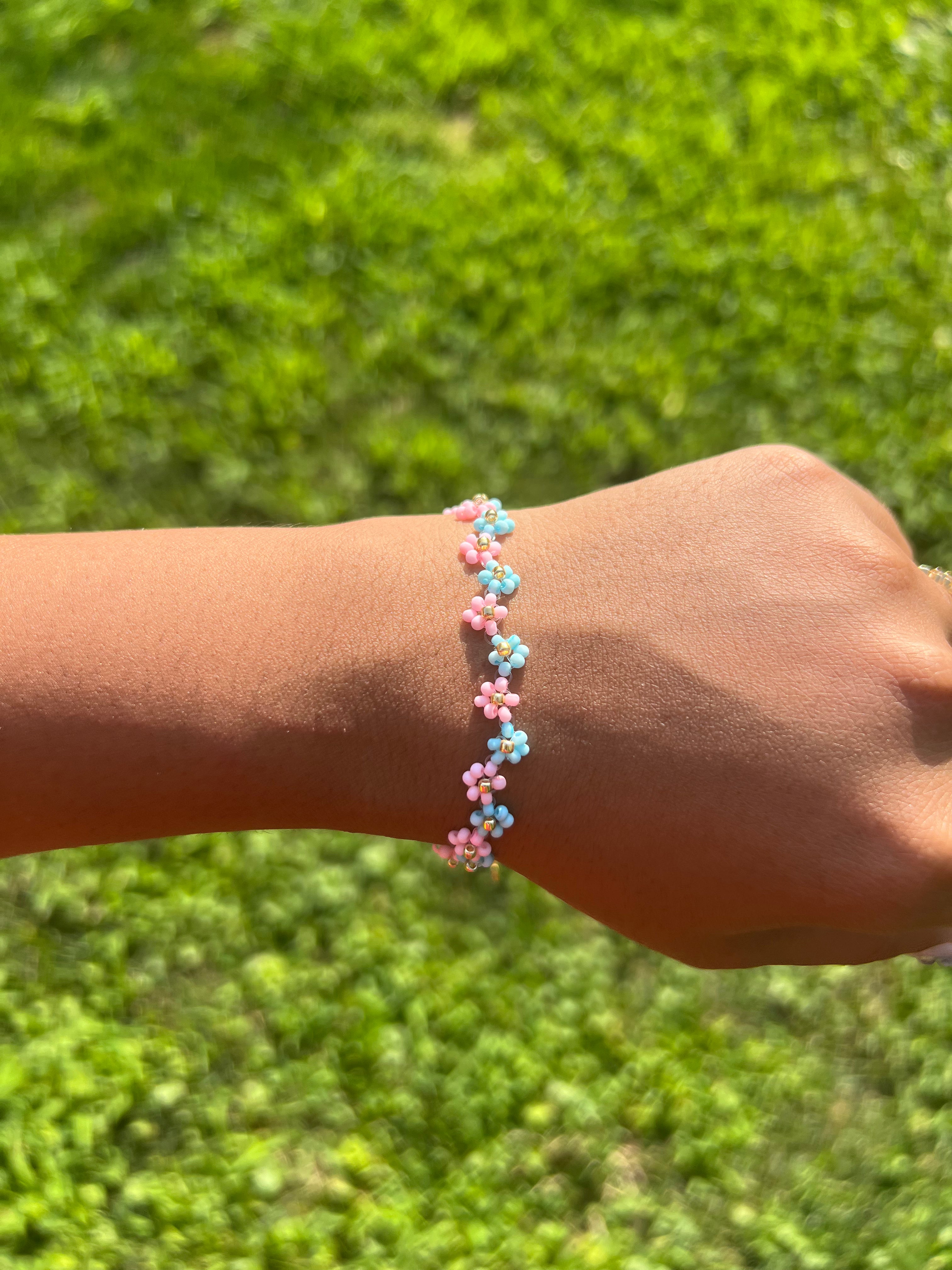 Cotton candy bracelet