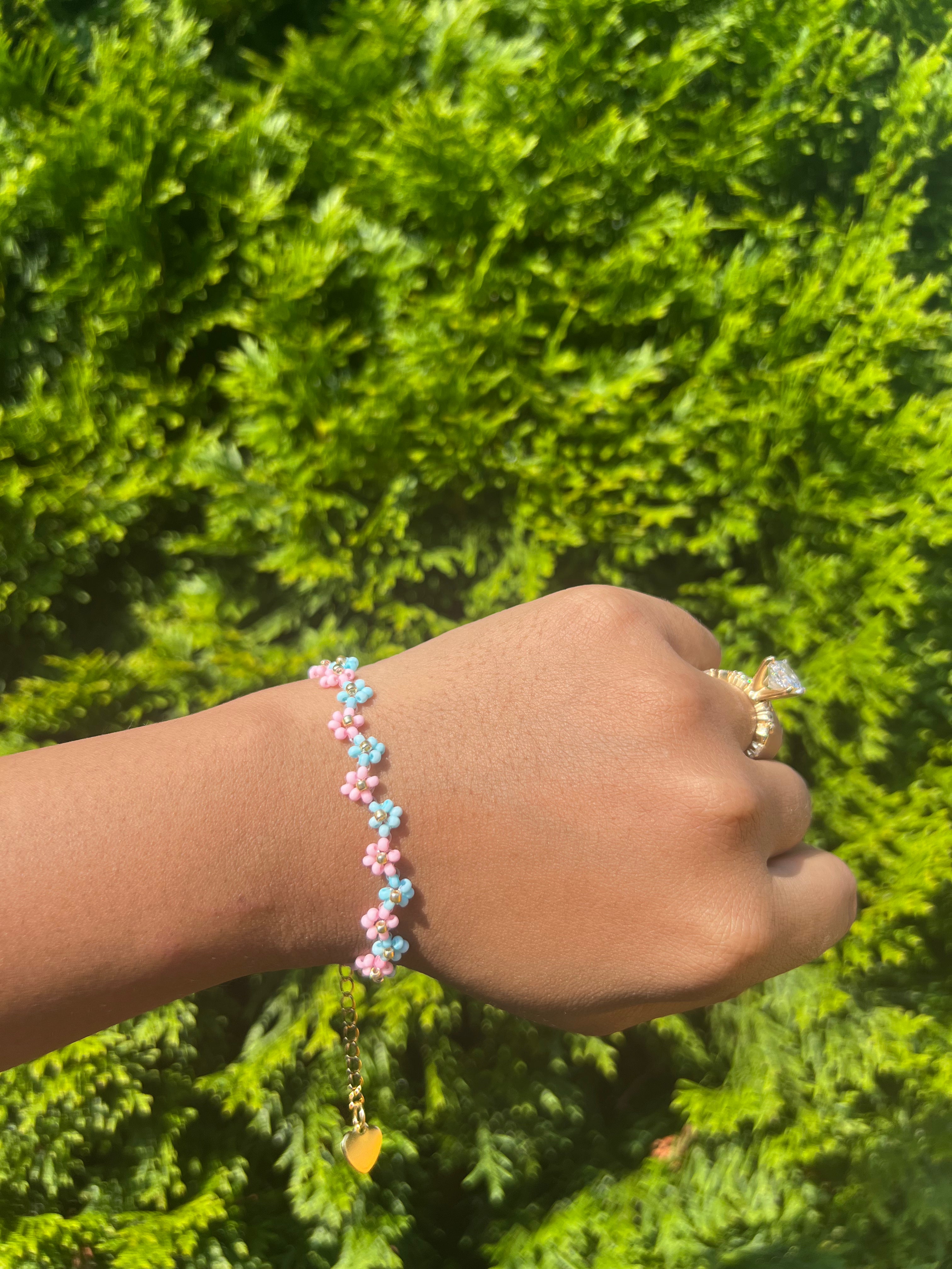Cotton candy bracelet