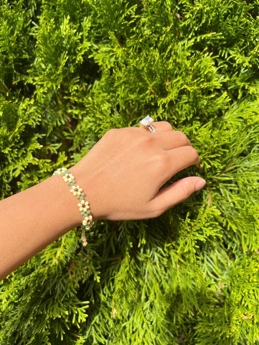 Sunflower Beaded Bracelets