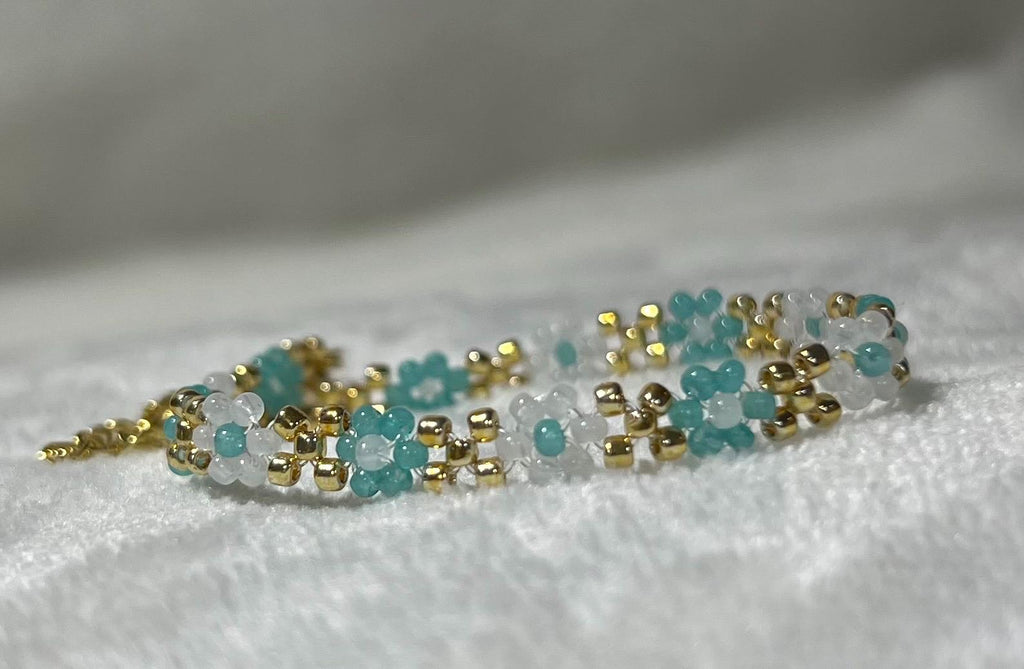 Jasmine X Beaded Bracelet